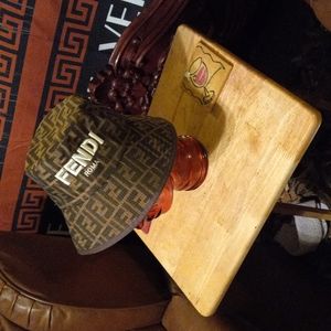 Authentic Fendi Monogram Bucket Hat
